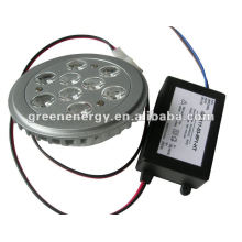 11W G53 AR111 Dimmable LED Downlight avec pilote externe